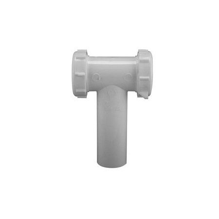 Plastic Center Outlet Tee And Tailpiece Slip-Joint